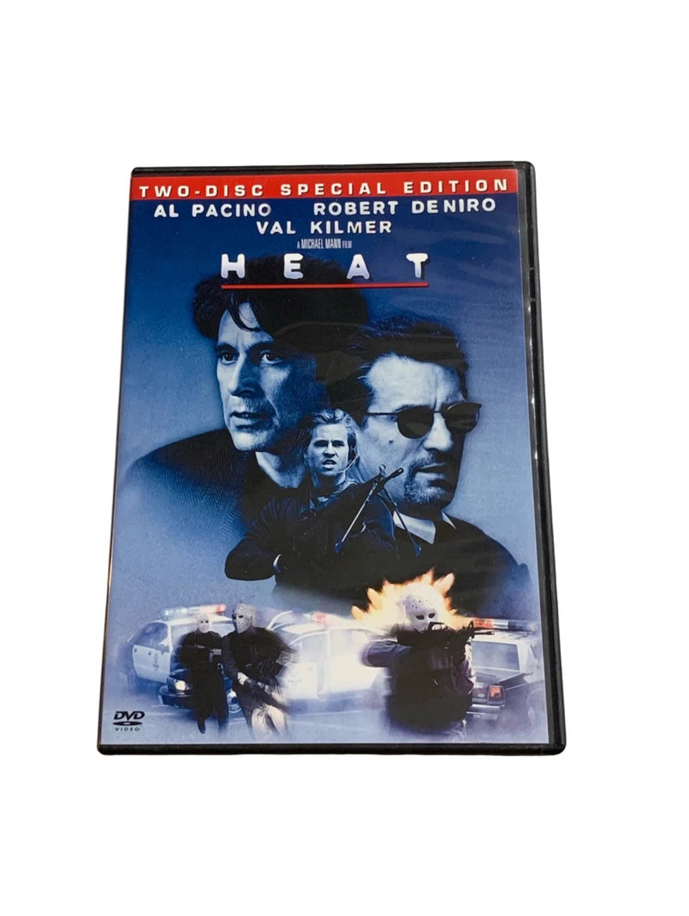 Heat DVD 2-Disc Special Edition Crime Thriller w/ Commentary Deleted